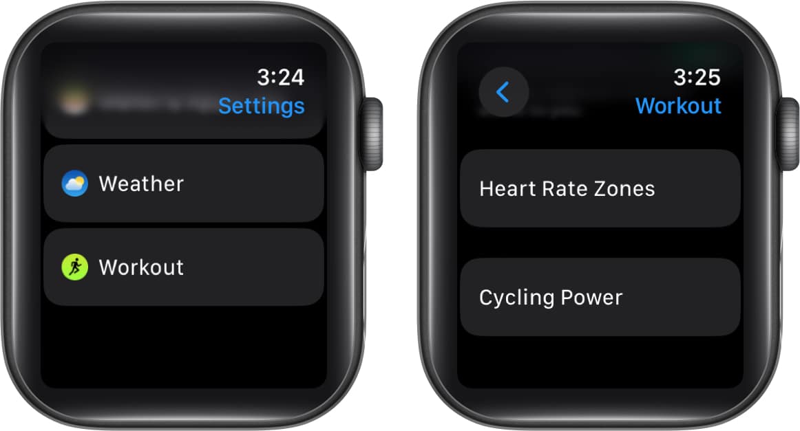 Select Workout Cycling Power