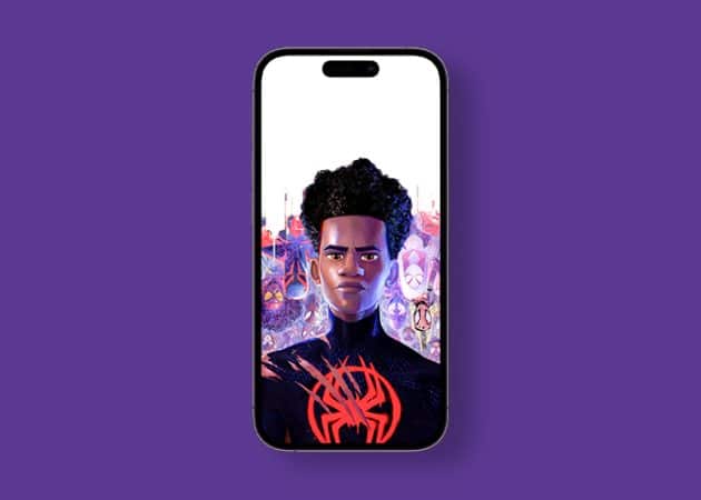 Spiderman across the Spider Verse 4K wallpaper