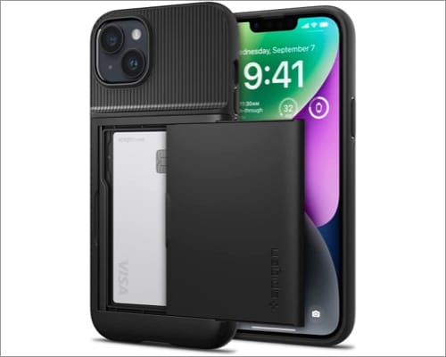 Spigen Slim Armor CS Designed for iPhone 14 Case   Black