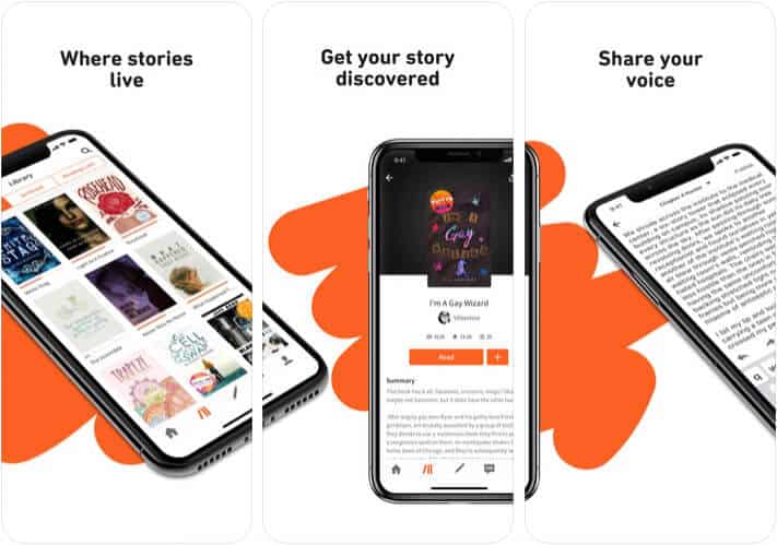 Wattpad eBook Reader iPhone and iPad App Screenshot