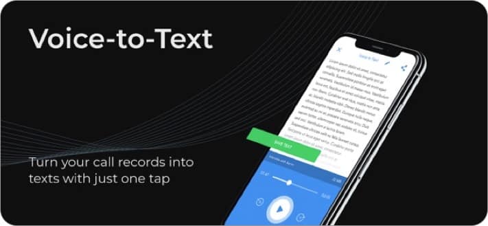 call recorder save  listen ios app creenshot
