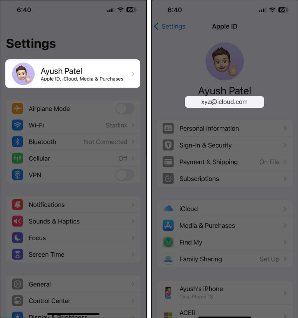 ensure youre using the same apple id