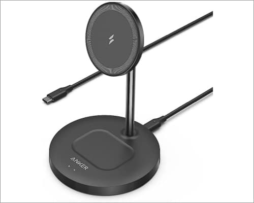 Anker PowerWave 2 in 1 Magnetic Stand Lite best MagSafe stand for iPhone