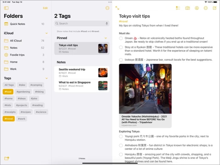 Apple Notes   Best app for Apple Pencil free