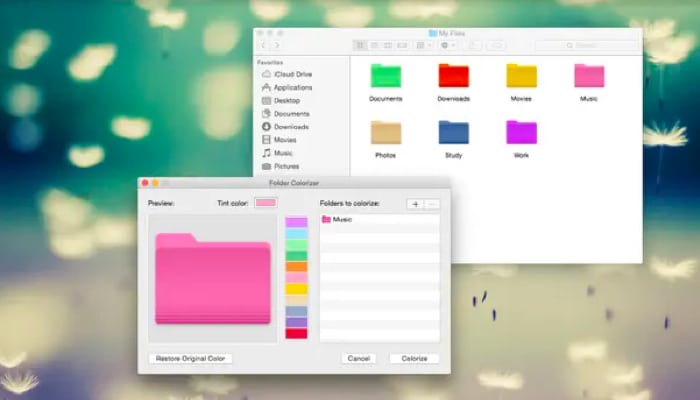 Change default folder color on Mac with Third Party apps
