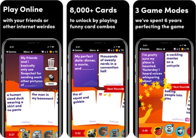Evil Apples vs Humanity party game for iPhone and iPad
