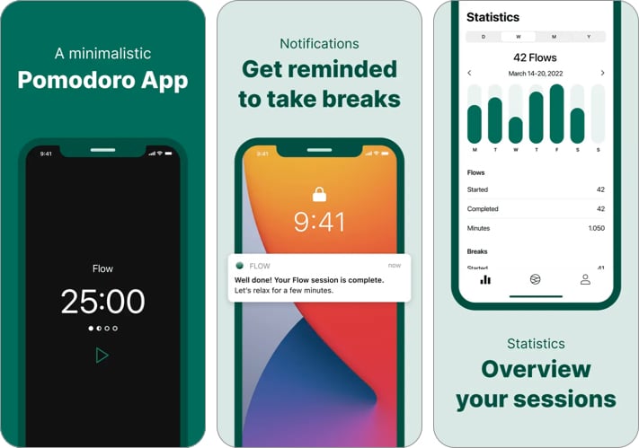 Flow   Focus  Pomodoro Timer