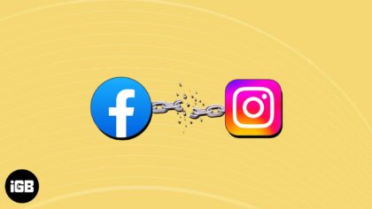 Instagram not sharing to facebook