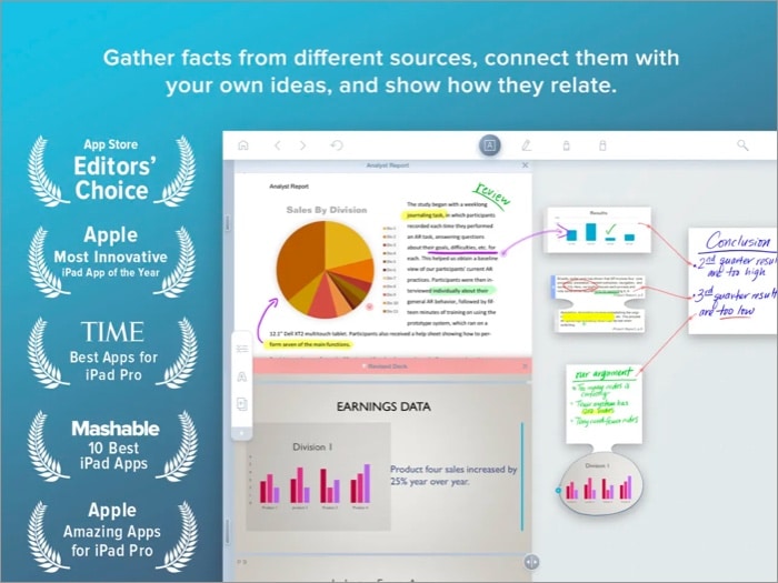 LiquidText   Best iPad pro app for research projects