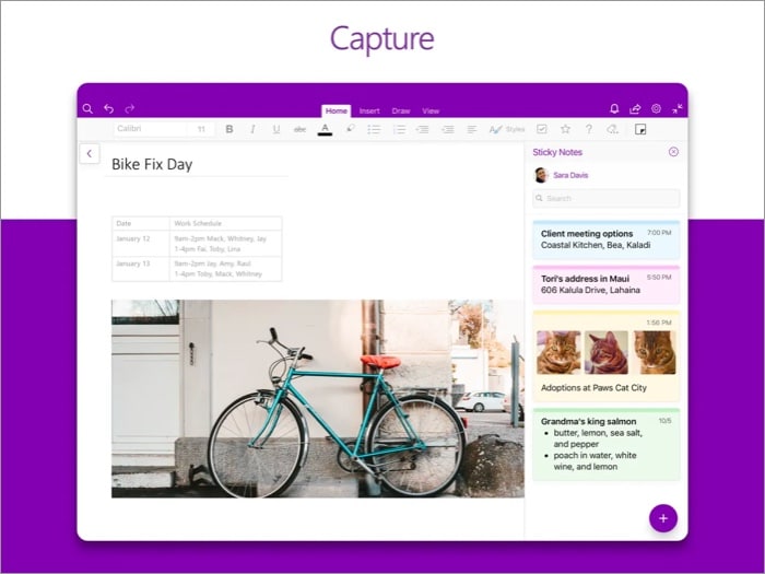 Microsoft OneNote   Work collaboratively