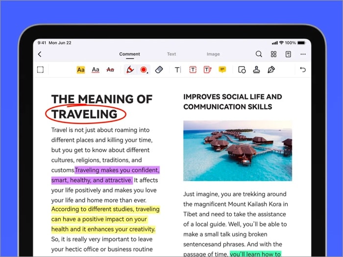 PDFelement   Allrounder PDF app for Apple Pencil iPad