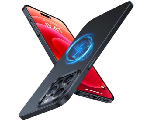 TORRAS Magnetic Slim Fit Designed for iPhone 15 Pro Max Case