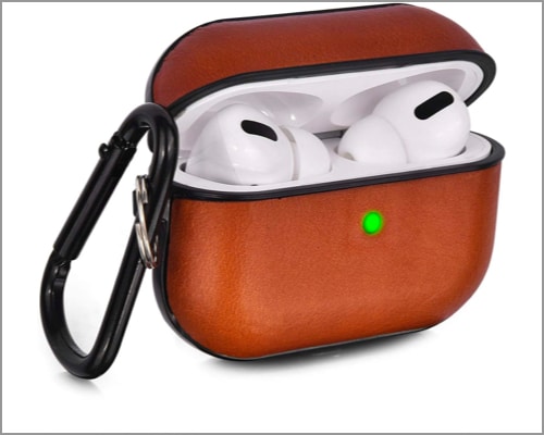V MORO AirPods Pro leather case