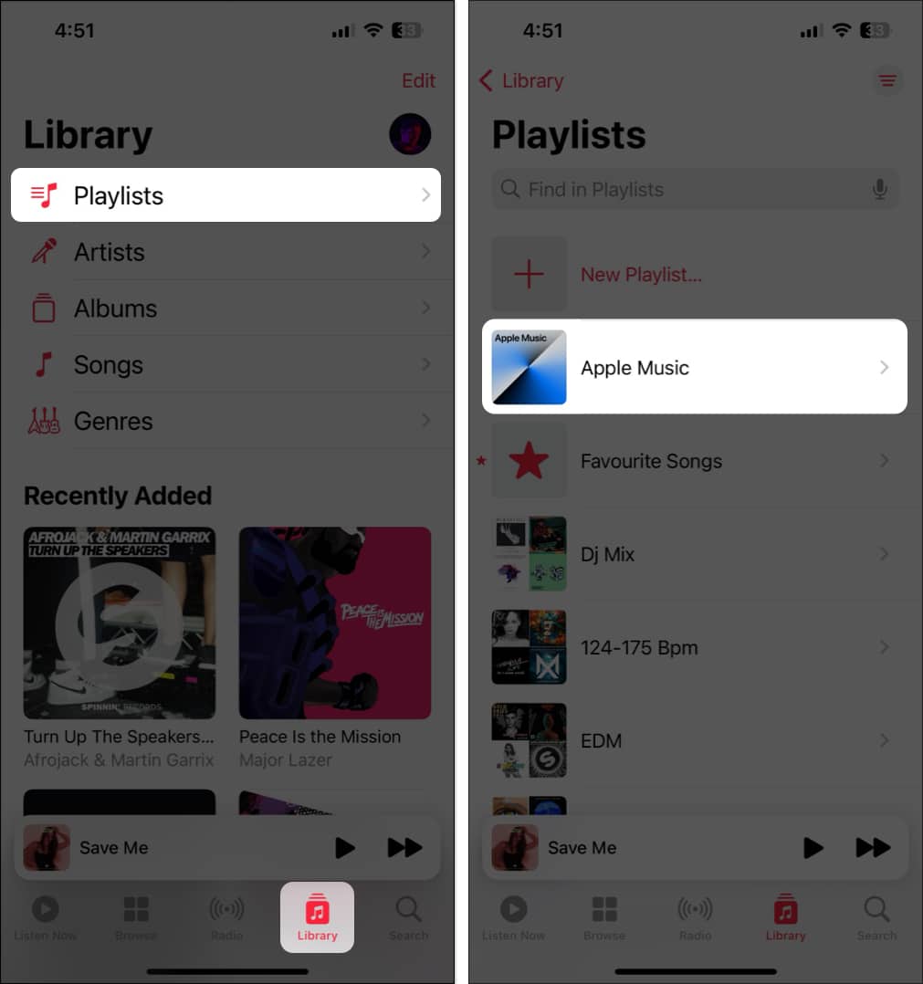 open the colloborative playlist