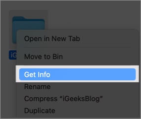 right click on the folder you wish to change the color