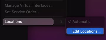 select locations edit locations in settings