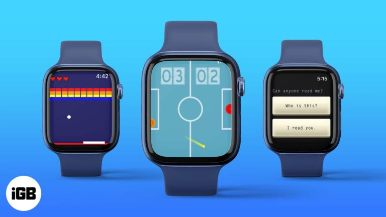 Best apple watch games