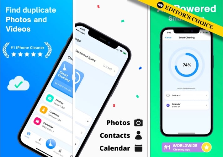 Clean My Photos   Contacts Cleaner for iPhone