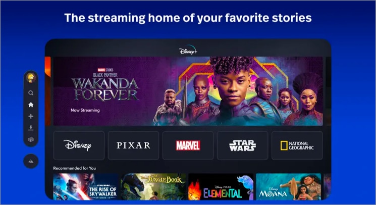 Disney App for Apple Vision Pro 1