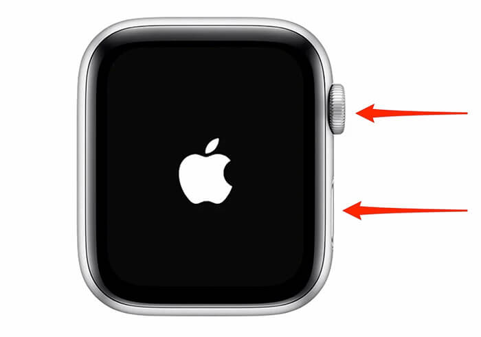 Force restart apple watch