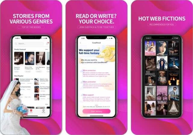 GoodNovel  Books Web Novels for iPhone and iPad