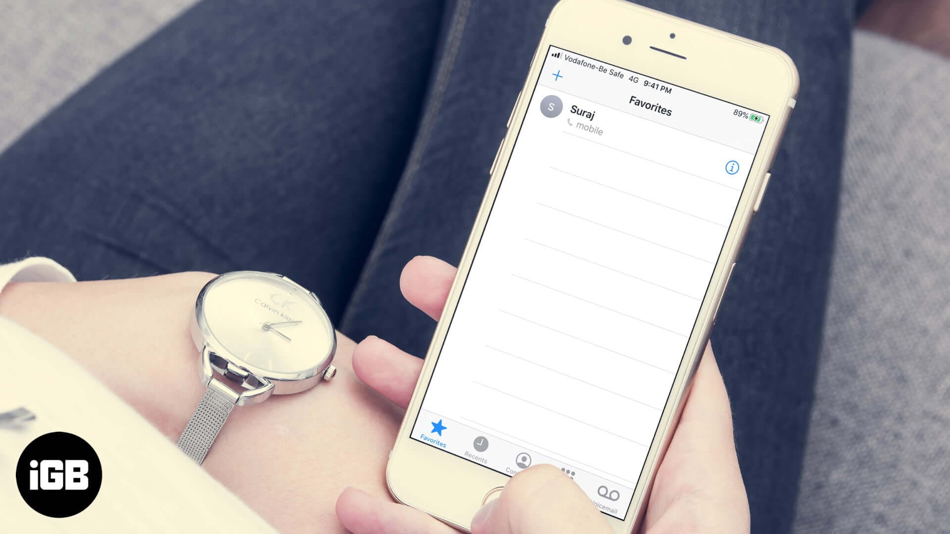 How to allow only favorites call on iphone