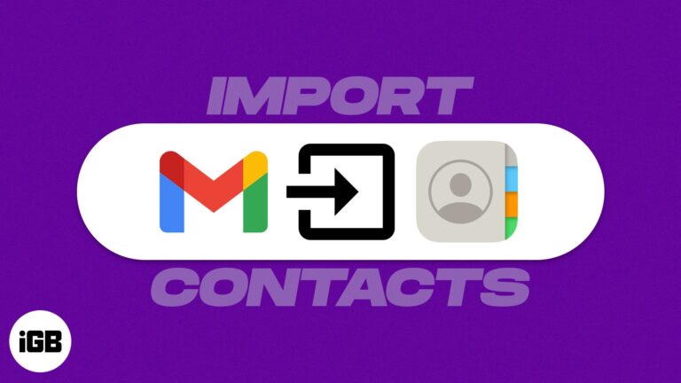 How to import contacts from gmail to iphone or ipad