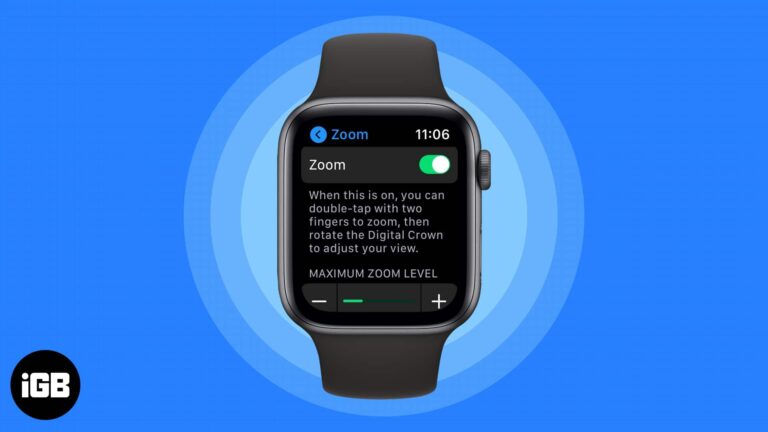 How to use zoom on apple watch