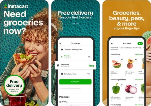Instacart best Thanksgiving app for iPhone