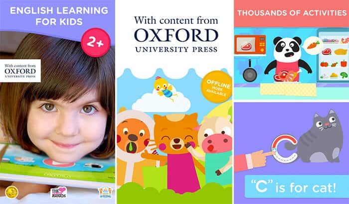 Lingokids iPhone and iPad App Screenshot
