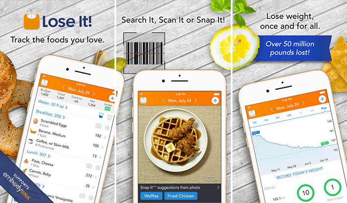 Lose It Weight Tracking iPhone and iPad App Screenshot