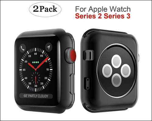 M MYECOGO 38mm Apple Watch Series 2 3 Bumper Case
