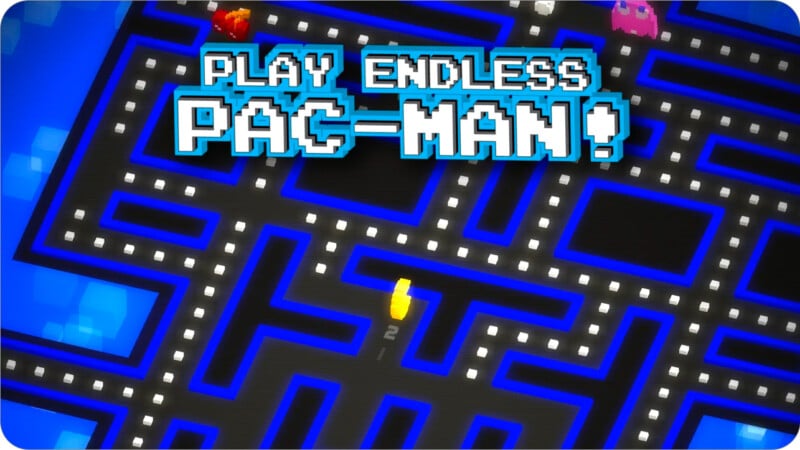 PAC MAN 256 Apple TV game