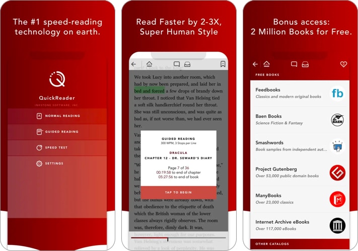 QuickReader   Speed Reading