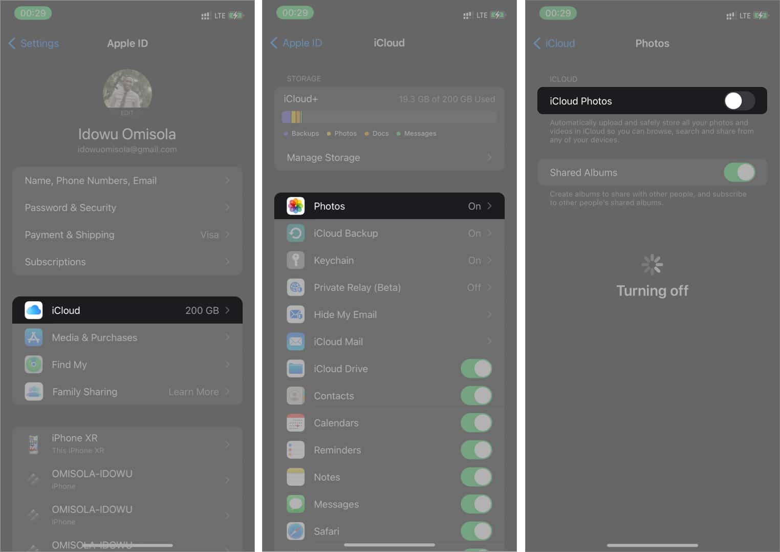 Remove photos from iCloud but keep them on iPhone