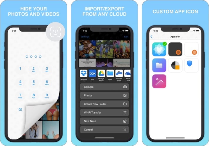 Safe Lock best photo vault app for iPhone