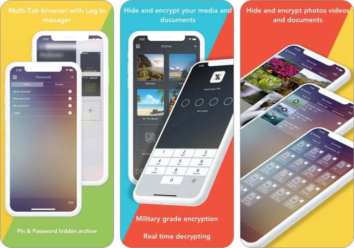 Secret Photos KYMS best photo vault app for iPhone