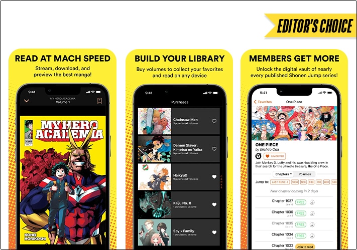 Shonen Jump Manga  Comics   Editor's choice