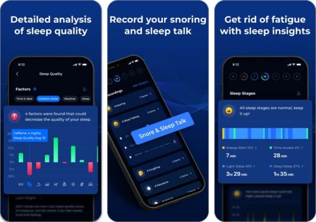 ShutEye Sleep Tracker app for iPhone
