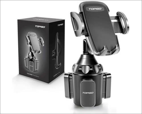 TOPGO car cup holder iPhone car accessory