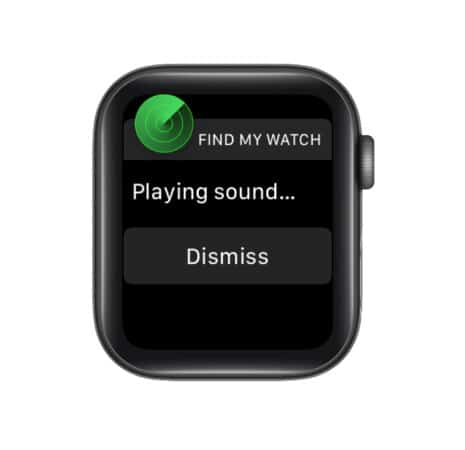 Tap dismiss to stop the pinging sound on your apple watch 465x450 1