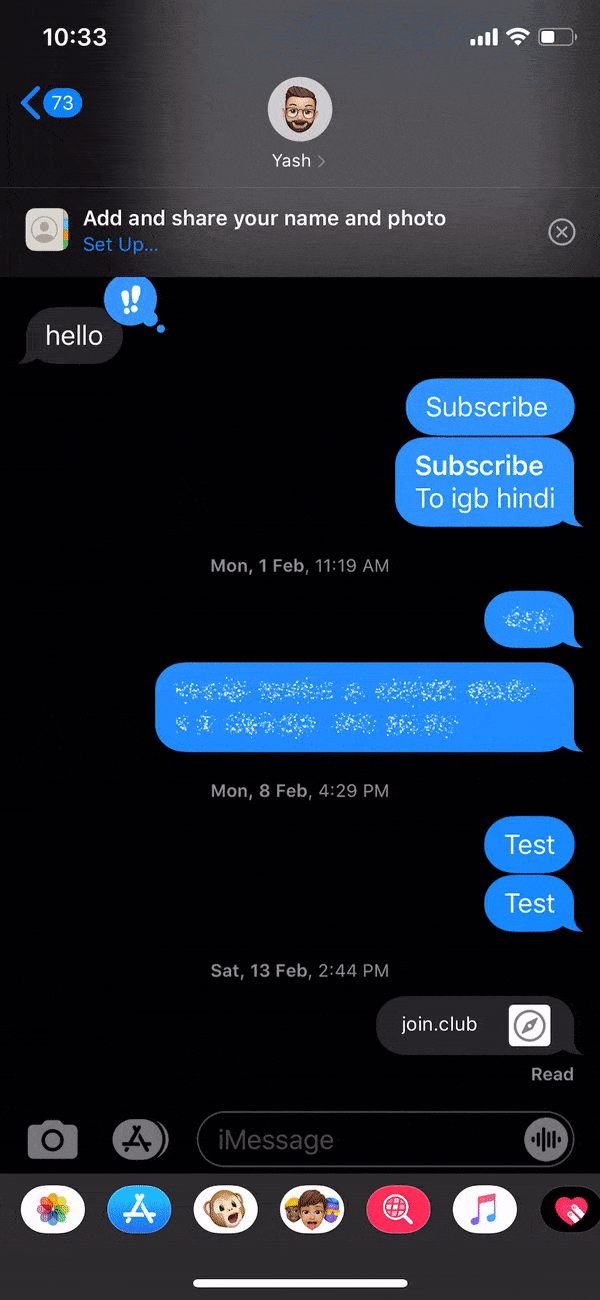 Use text expansion shortcuts on iPhone