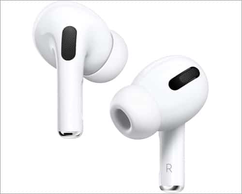 AirPods Pro iPad earphone for video conferencing