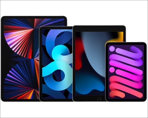 Apple iPad range is the perfect device for video conferencing