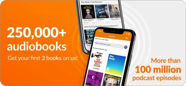 audiobookscom iphone ipad app screenshot