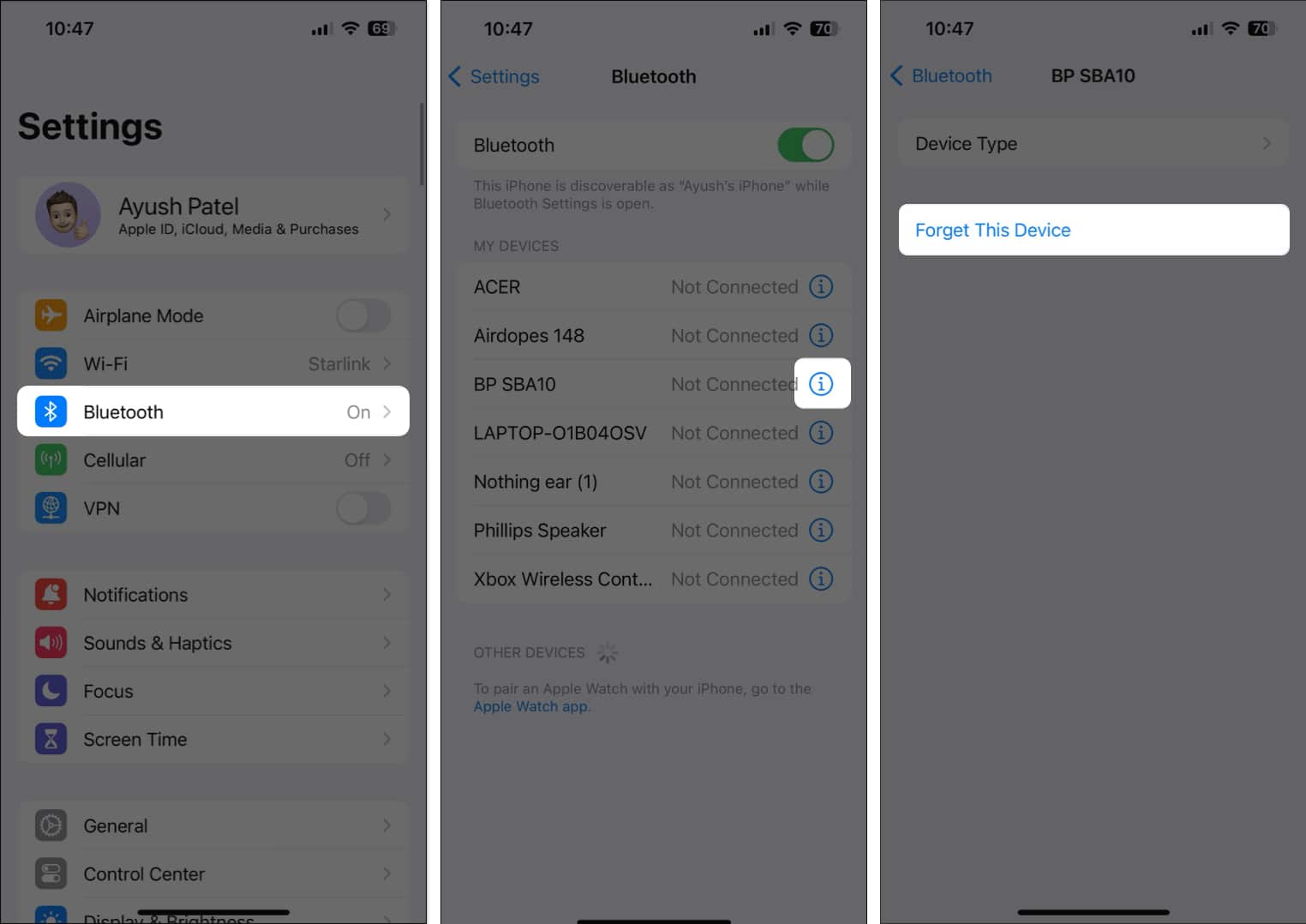 disconnect any bluetooth keyboard