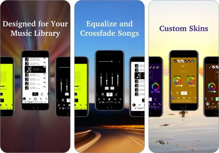 music player x   equalizer dj iphone and ipad app screenshot