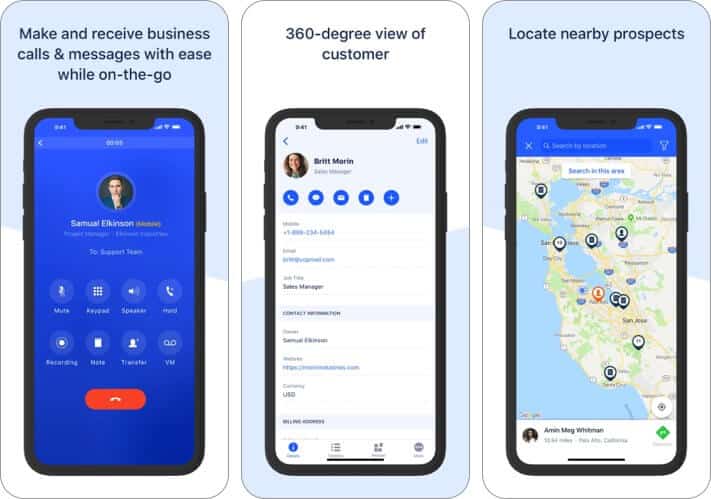 Salesmate  Sales CRM iPhone and iPad App Screenshot