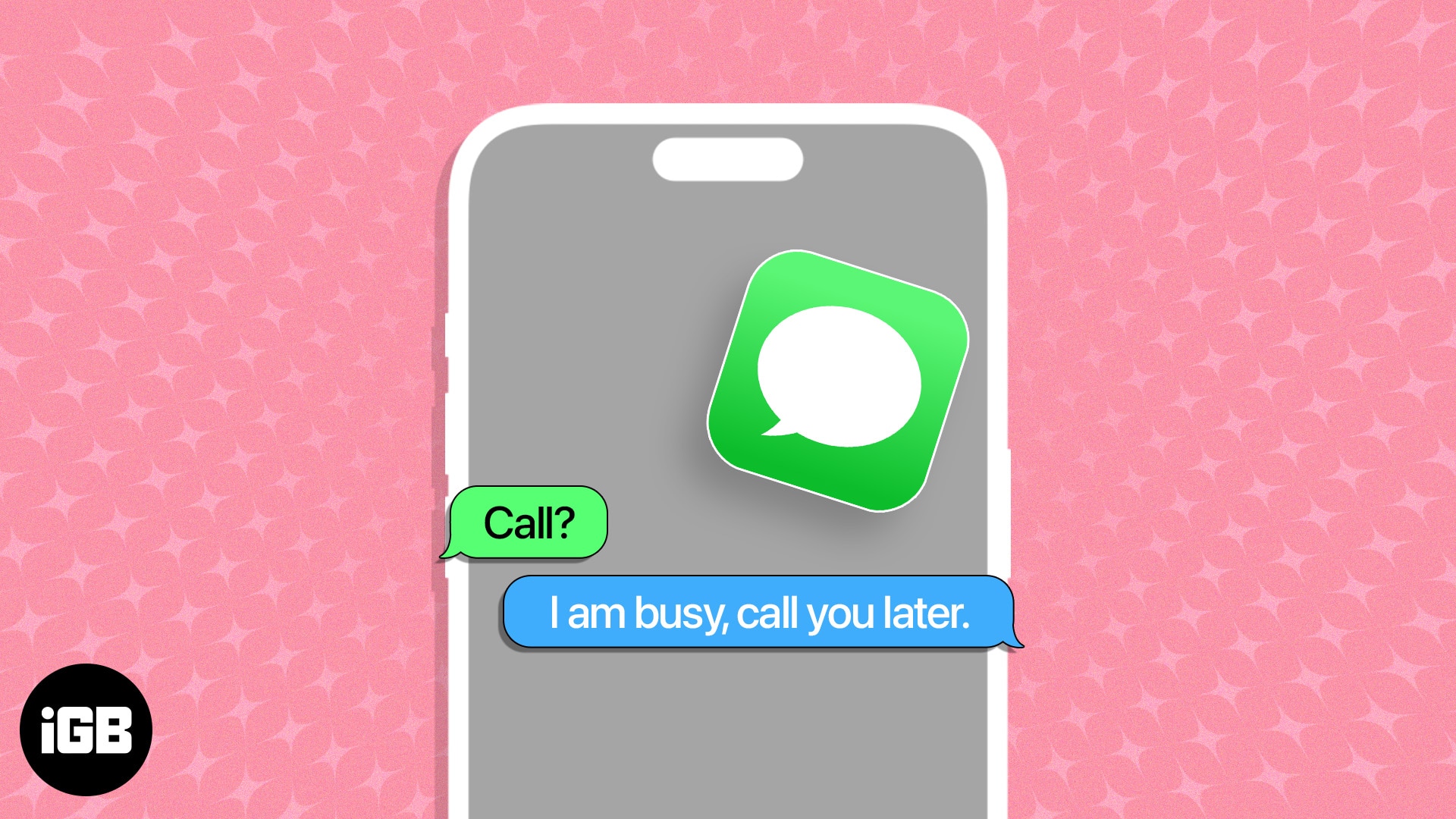 How to auto reply to text messages on iPhone