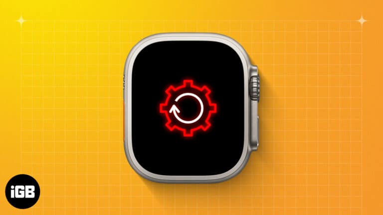 How to factory reset apple watch
